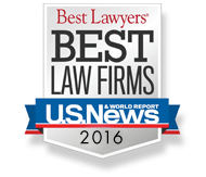 Best Lawyers' Best Law Firms U.S. News 2016